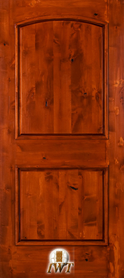 round top mahogany doors